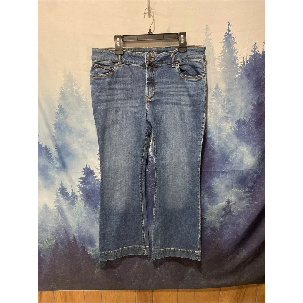 Wrangler Flare Jeans Women 15x32 Western Bell Bottom Rodeo